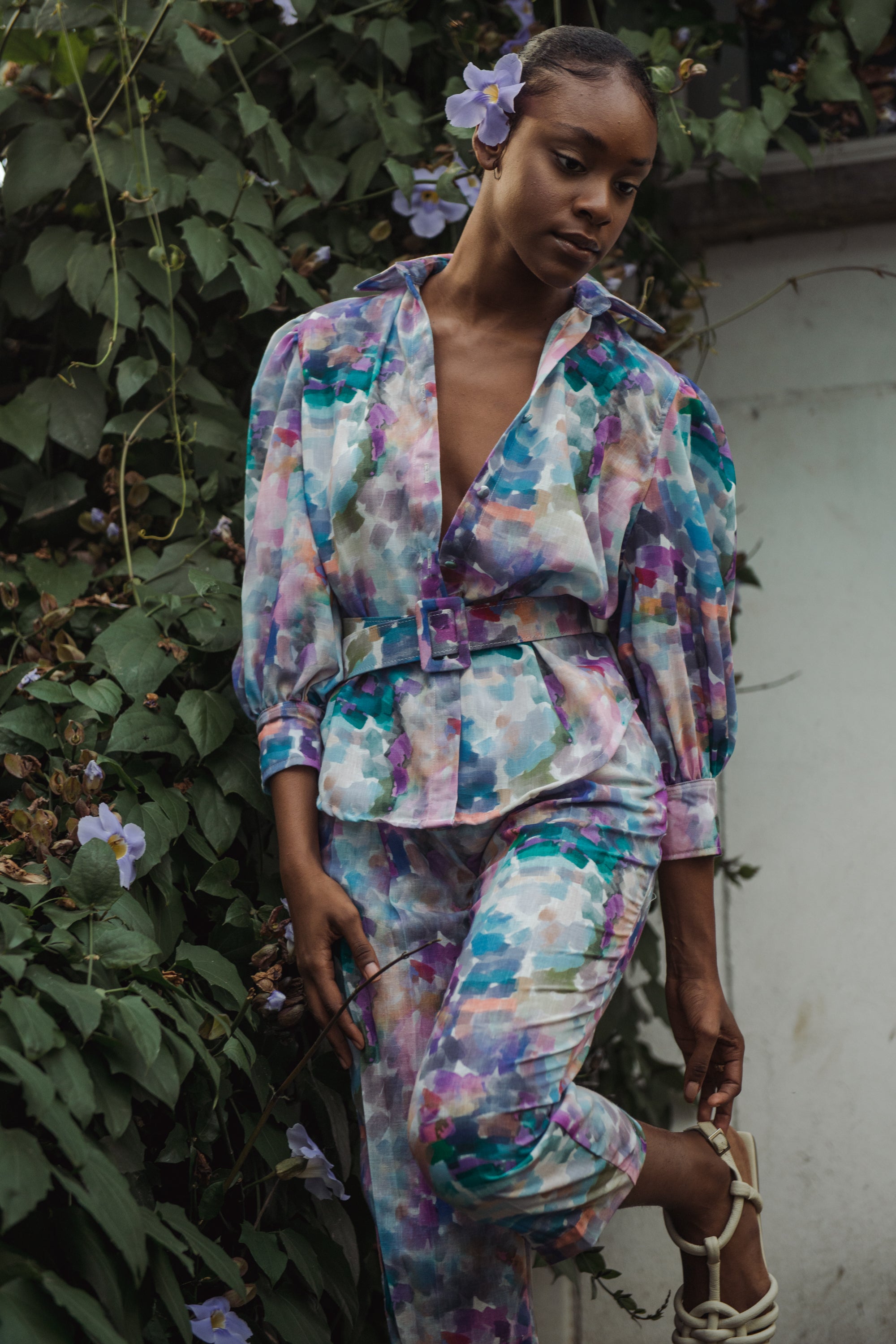 Pantalón “Iris Monet Eté ”