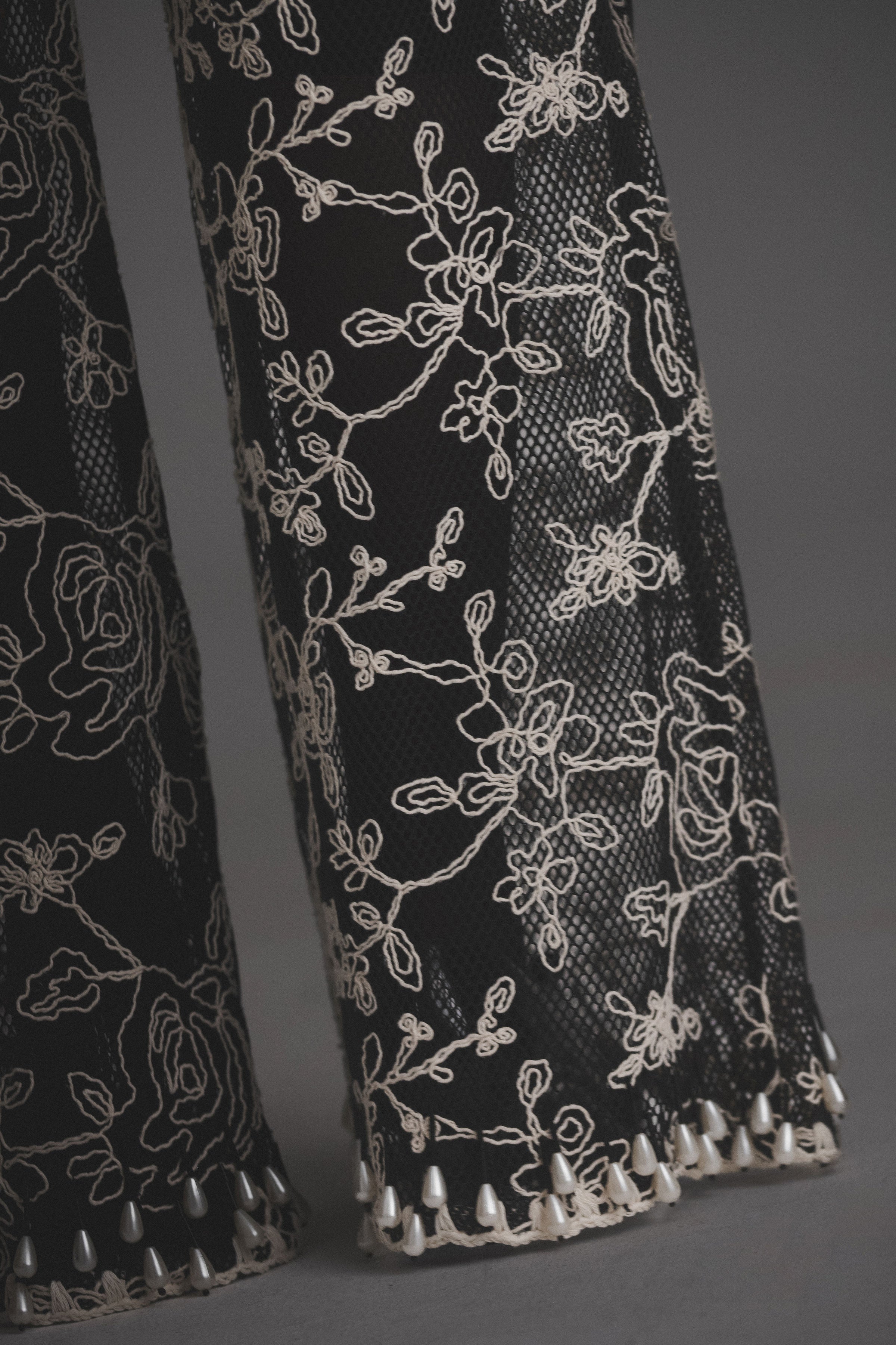 Pantalón "Nuit Fleurie"