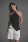 Top Halter " Noir"