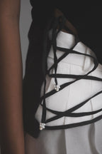 Top Halter " Noir"