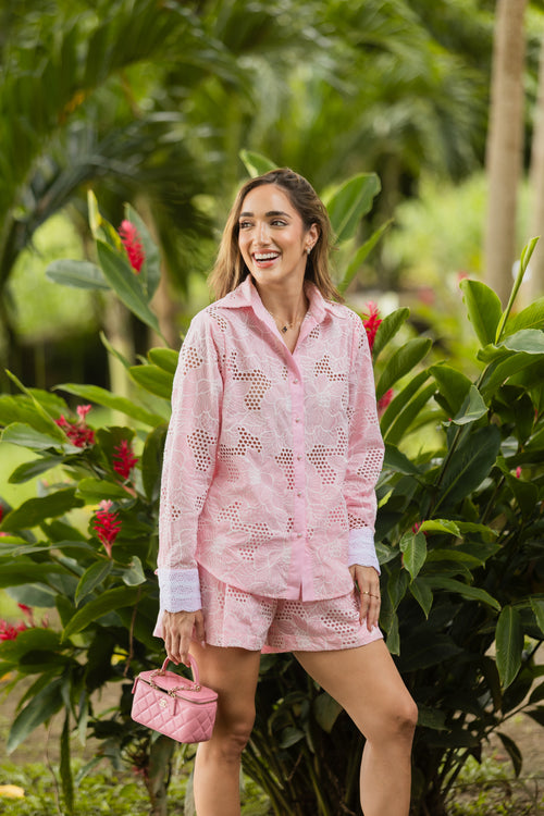 Camisa “Dahalia Fleur”
