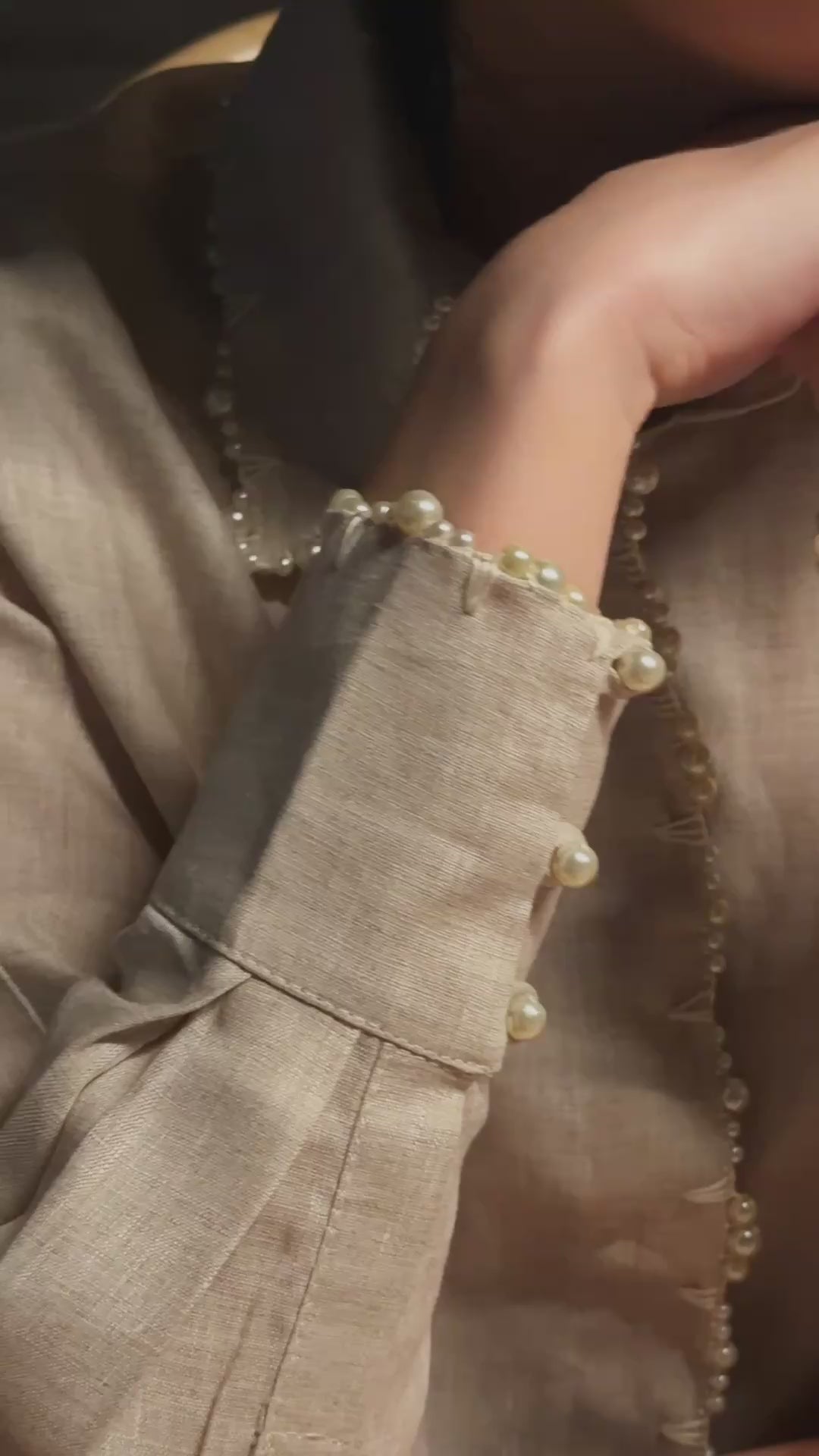 Camisa Perlée